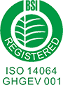 首家取得全球 ISO14064 溫室氣體盤查認證